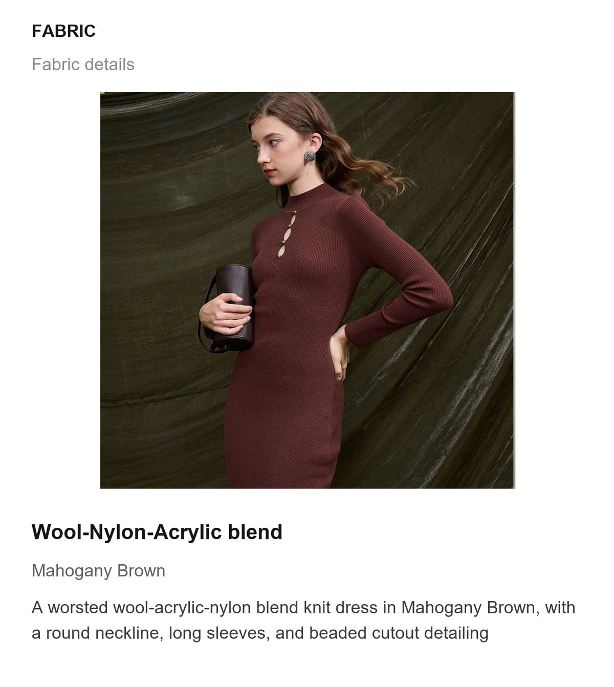 Fabric details