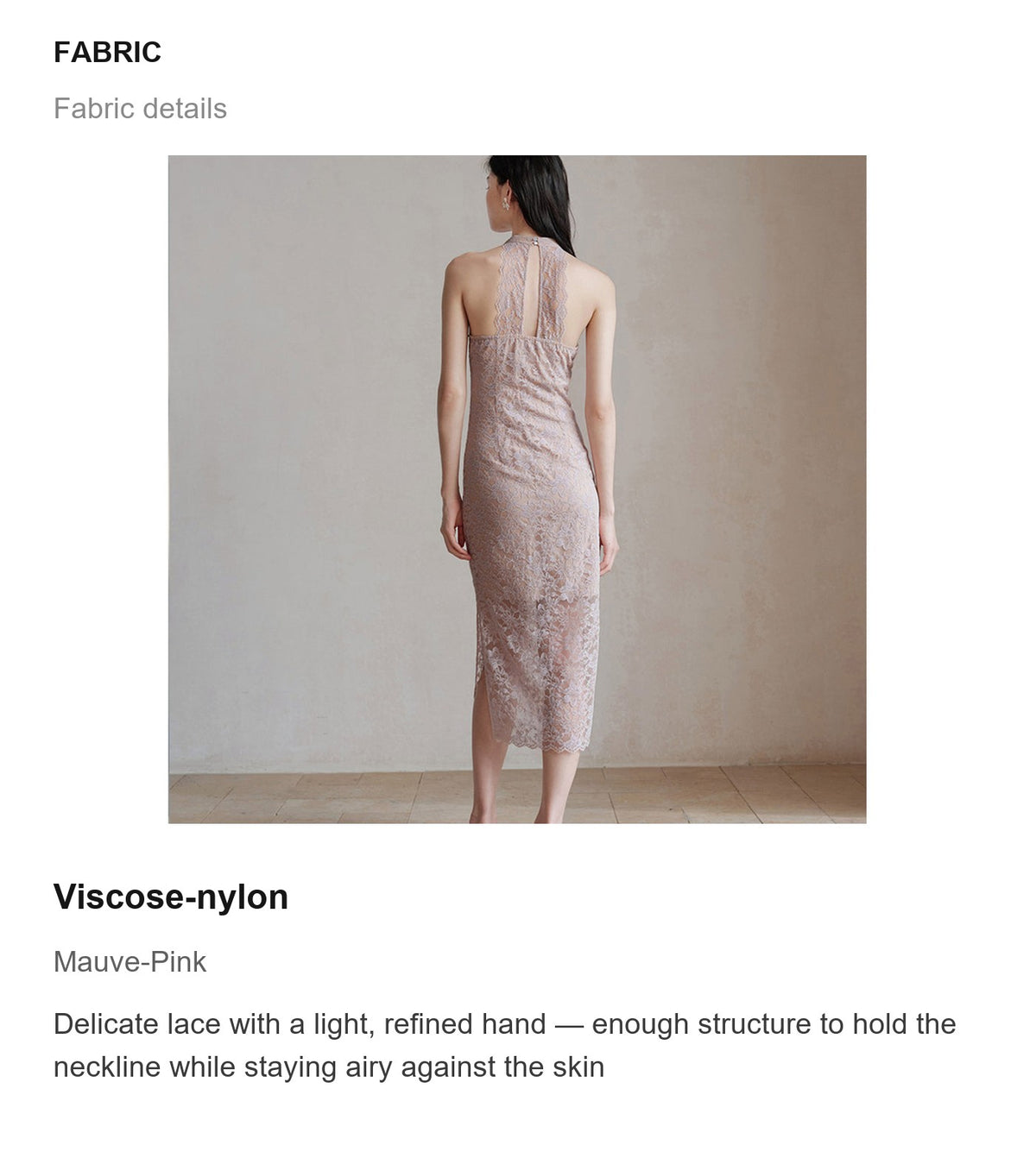 Fabric details