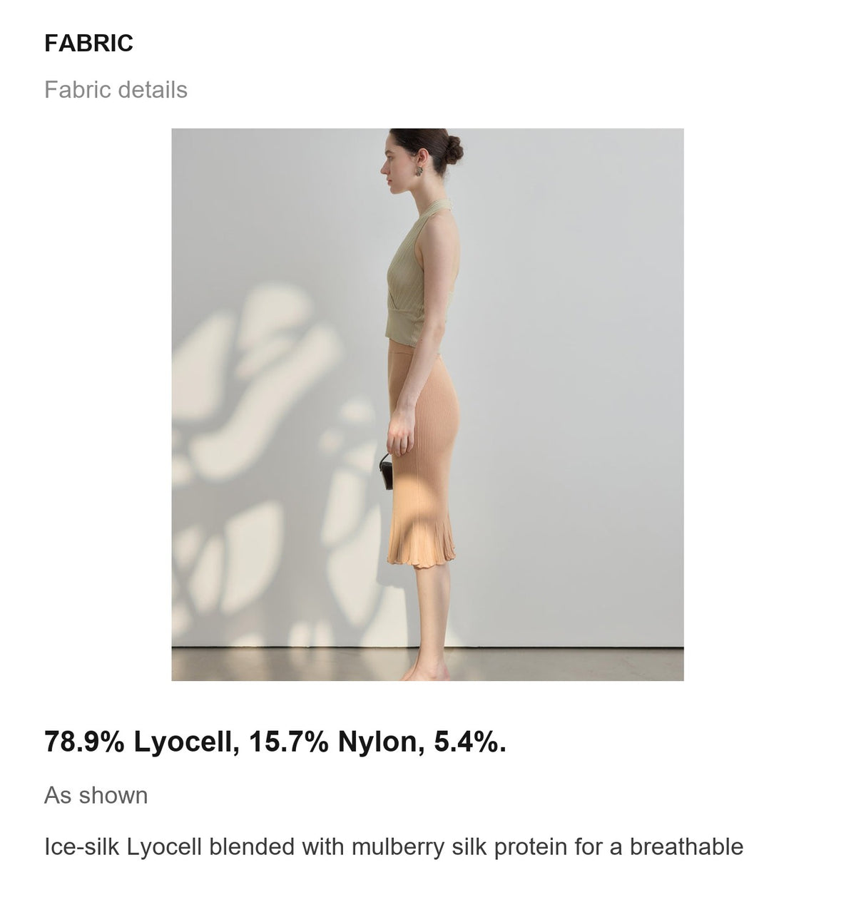 Fabric details
