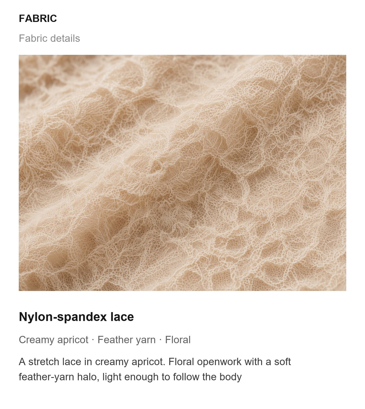 Fabric details