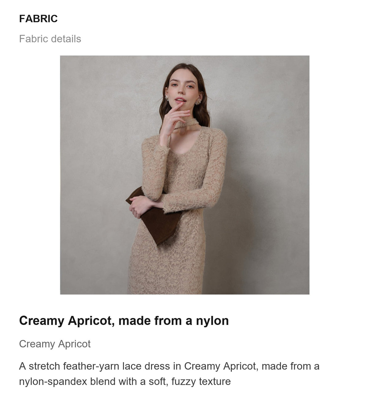 Fabric details