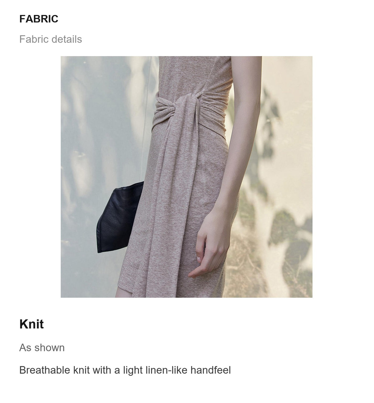 Fabric details
