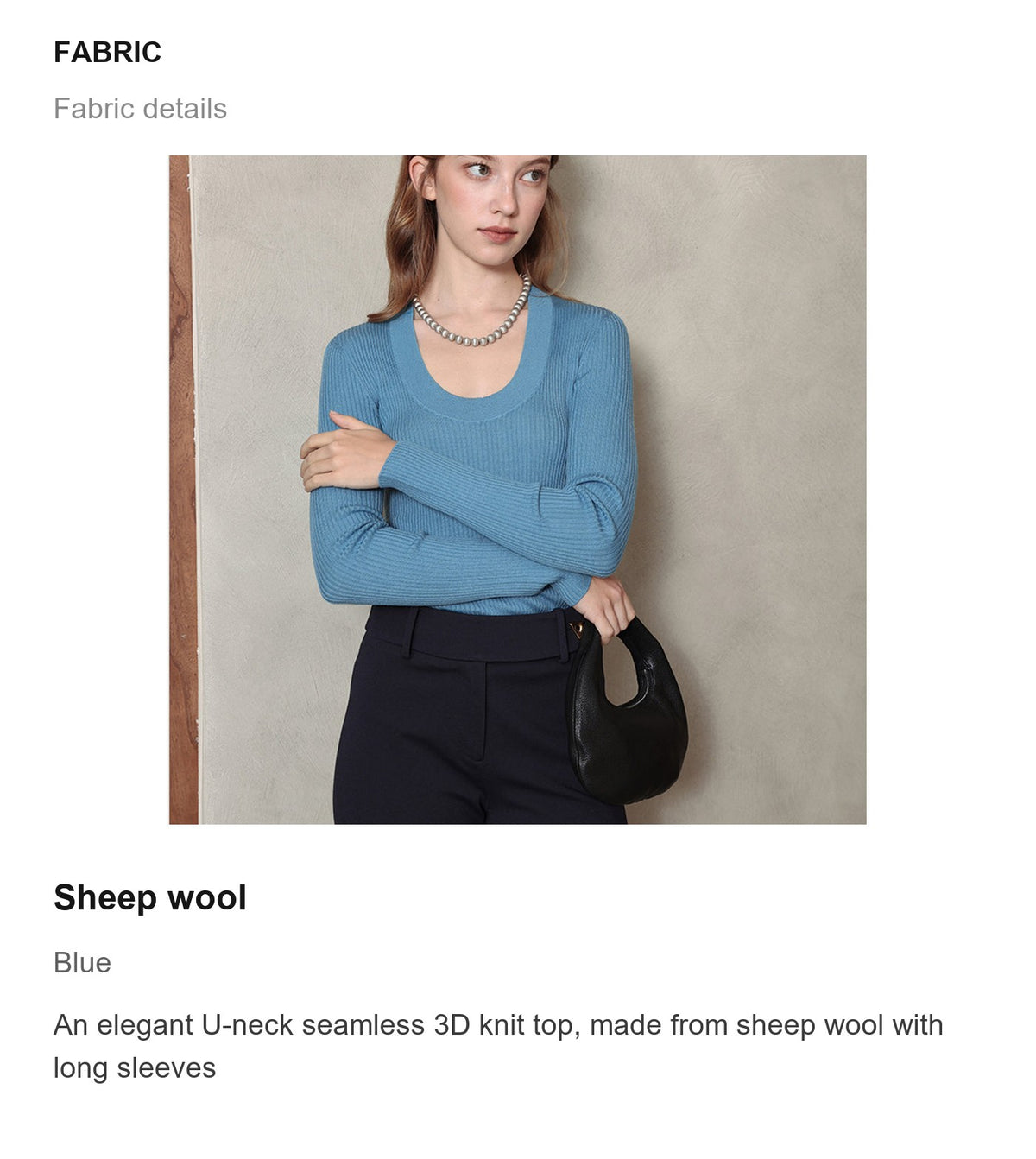 Fabric details