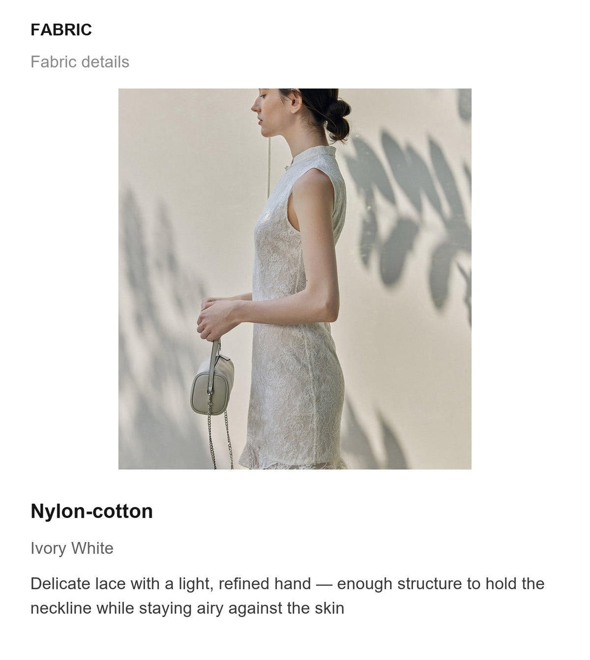 Fabric details