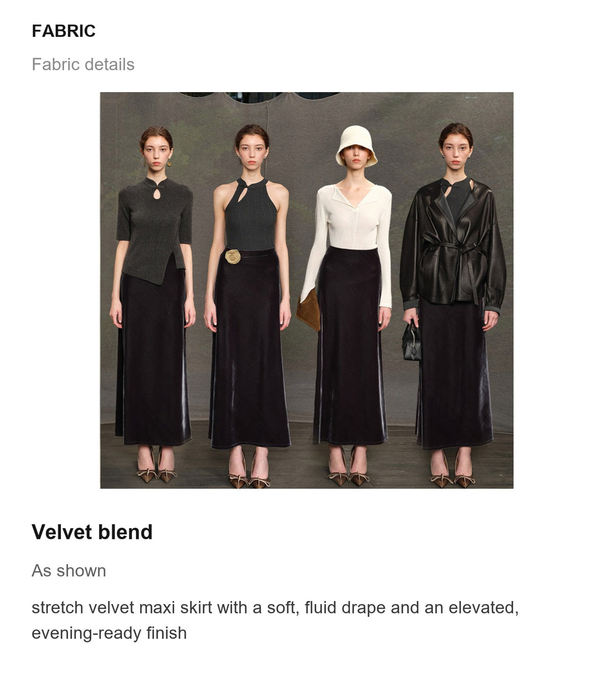 Fabric details