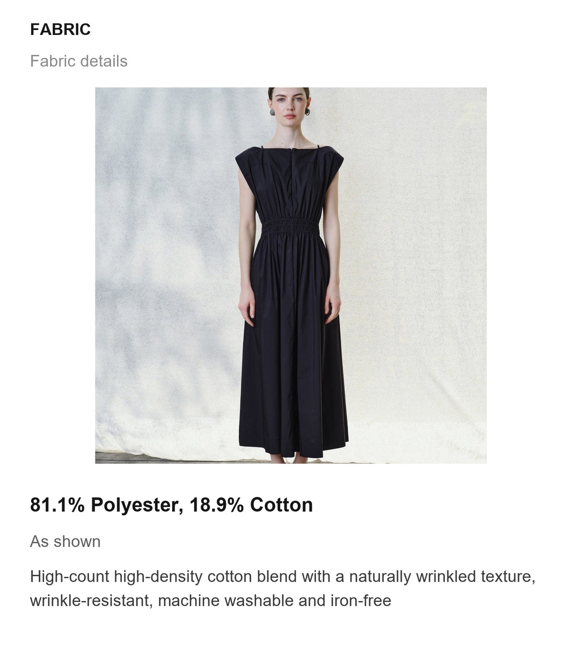 Fabric details