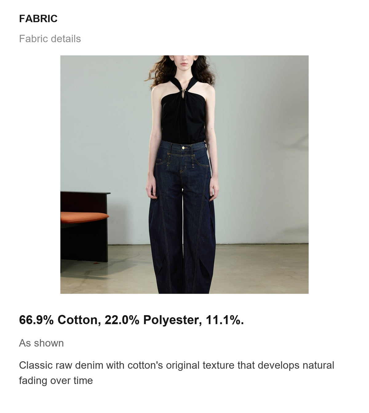 Fabric details