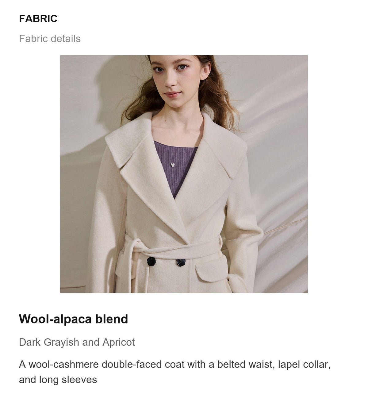 Fabric details