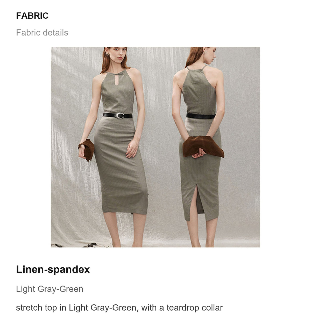 Fabric details