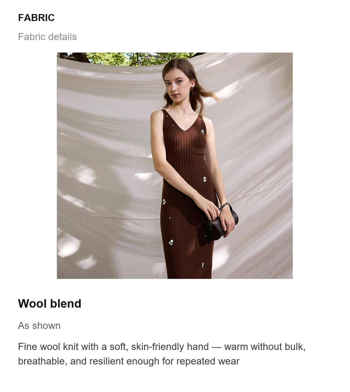 Fabric details
