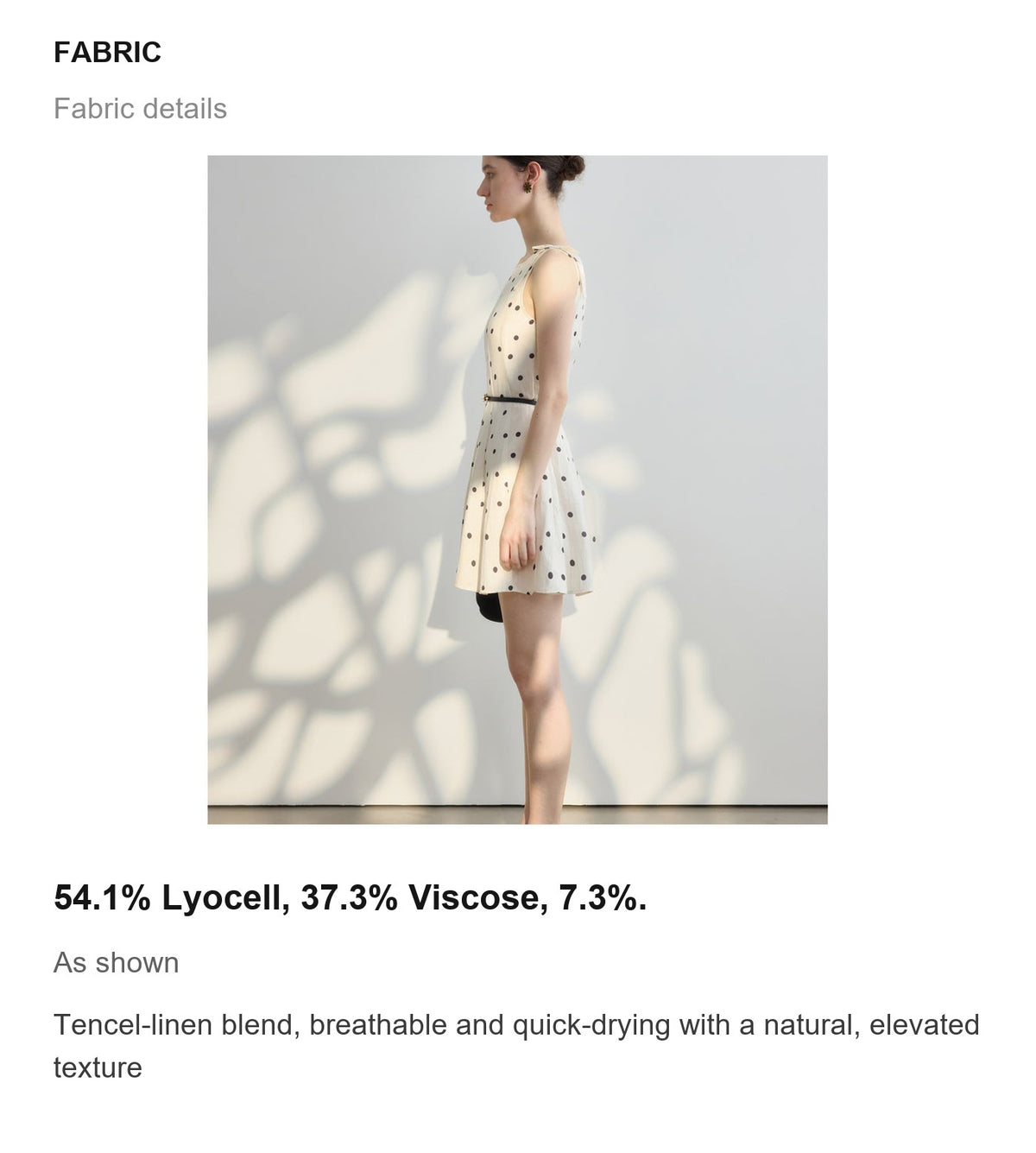 Fabric details