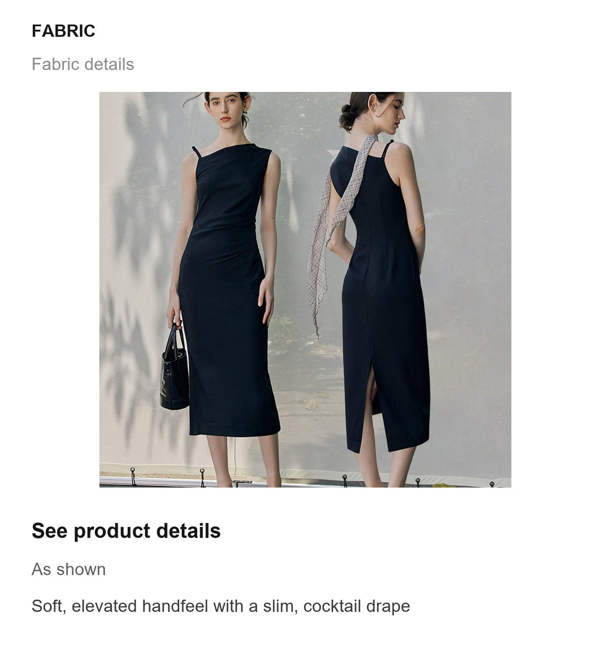 Fabric details