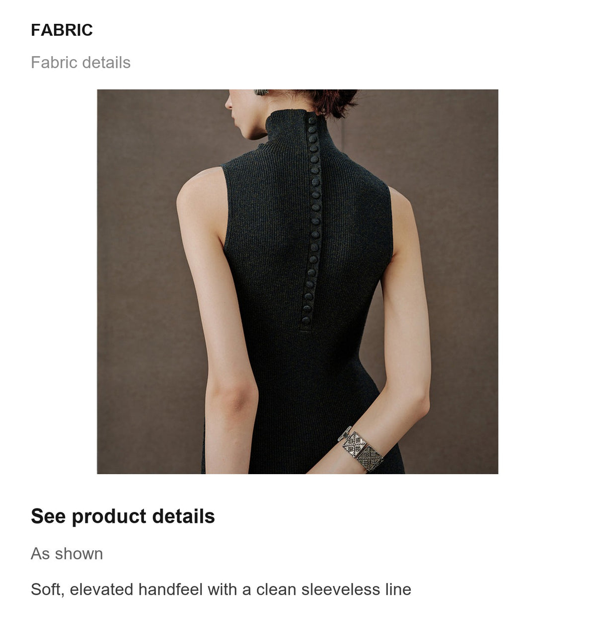 Fabric details