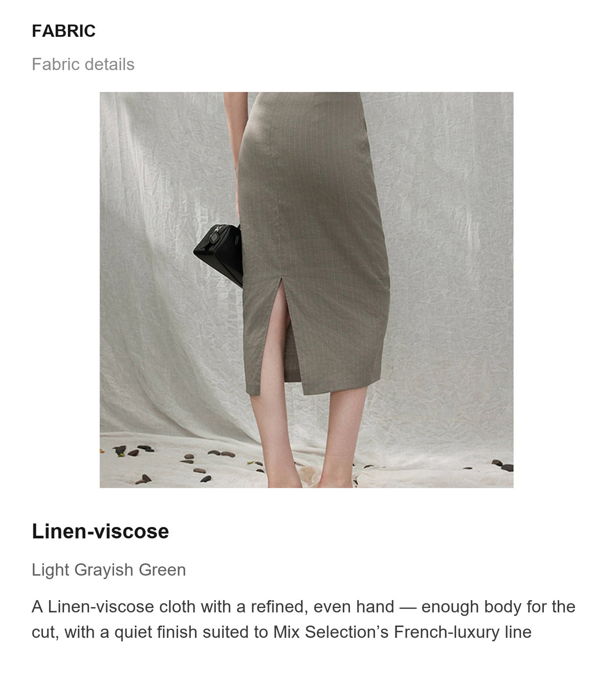 Fabric details