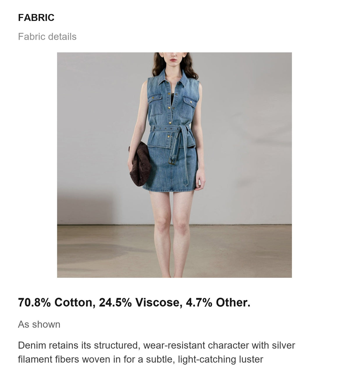 Fabric details