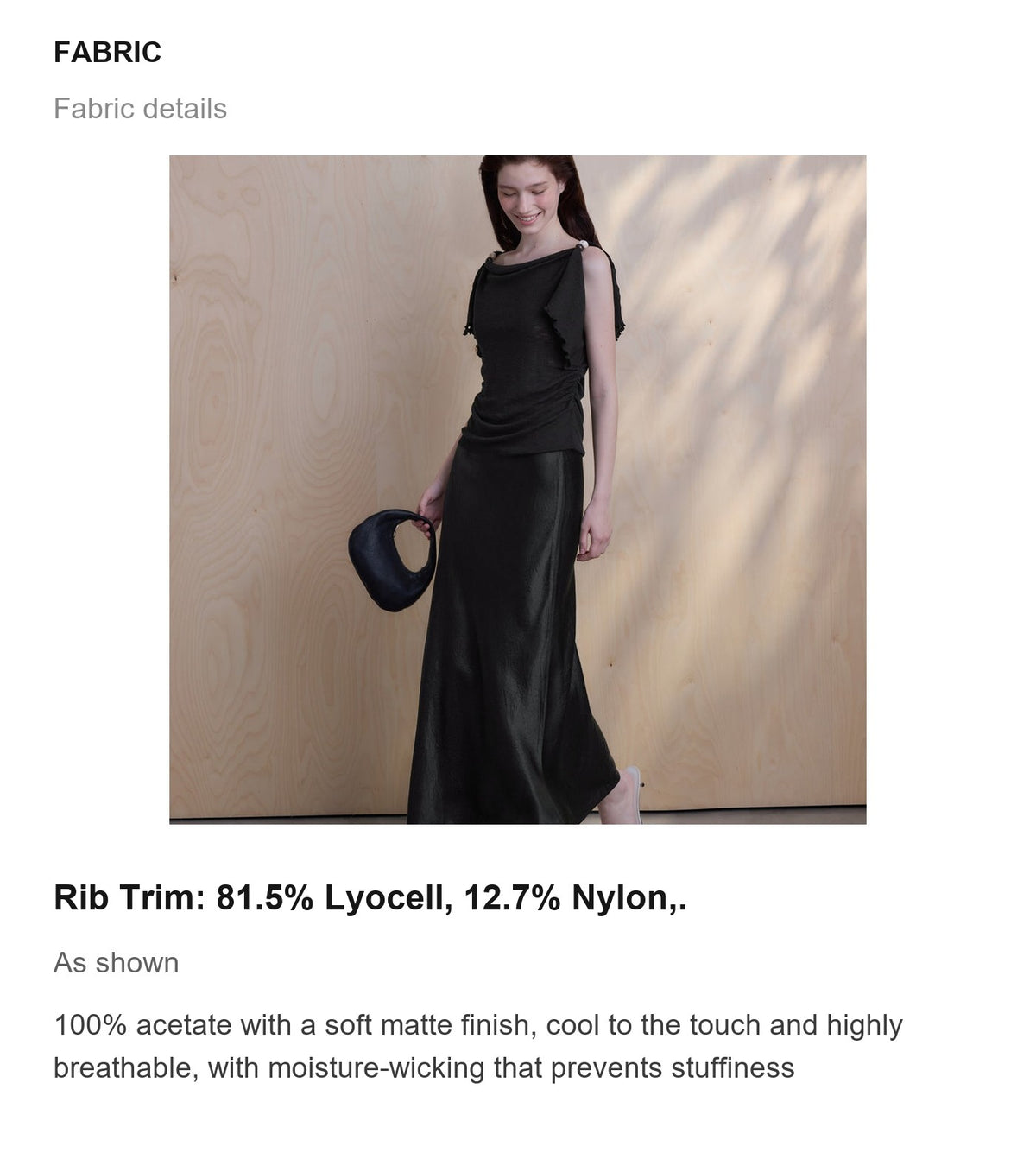 Fabric details