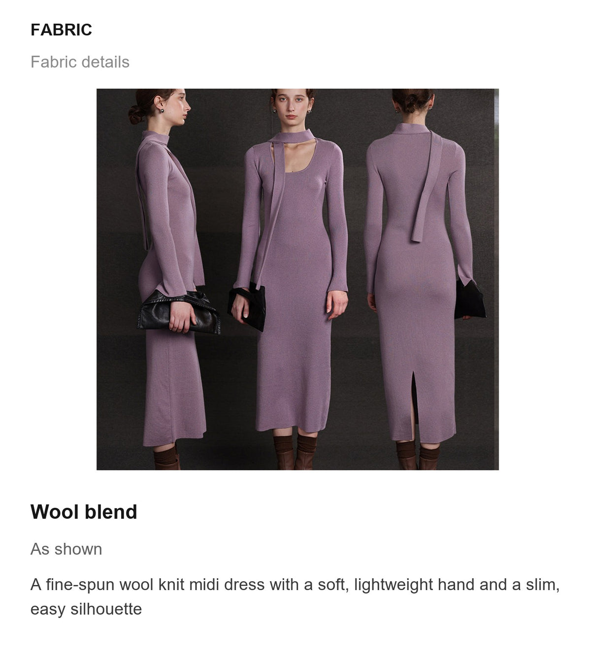 Fabric details