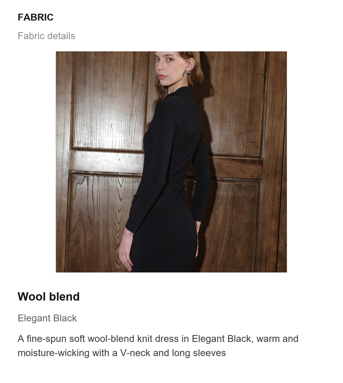 Fabric details