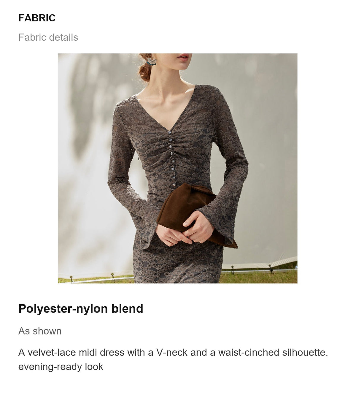 Fabric details