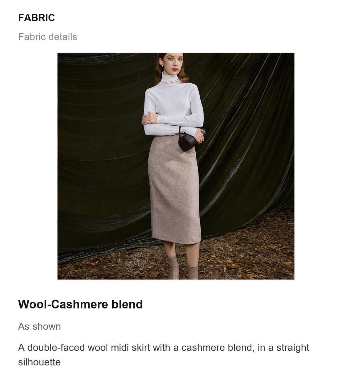 Fabric details