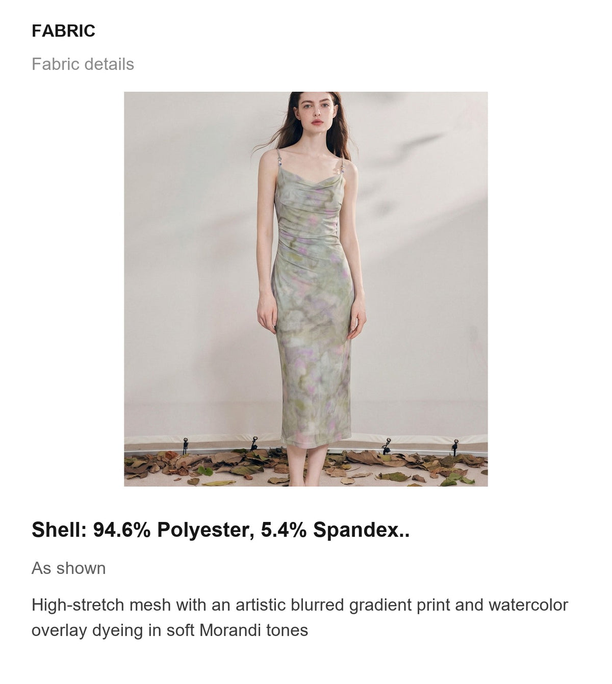 Fabric details