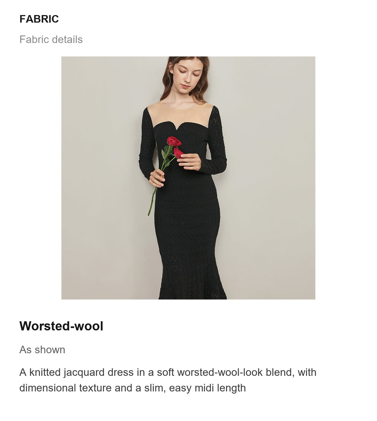 Fabric details