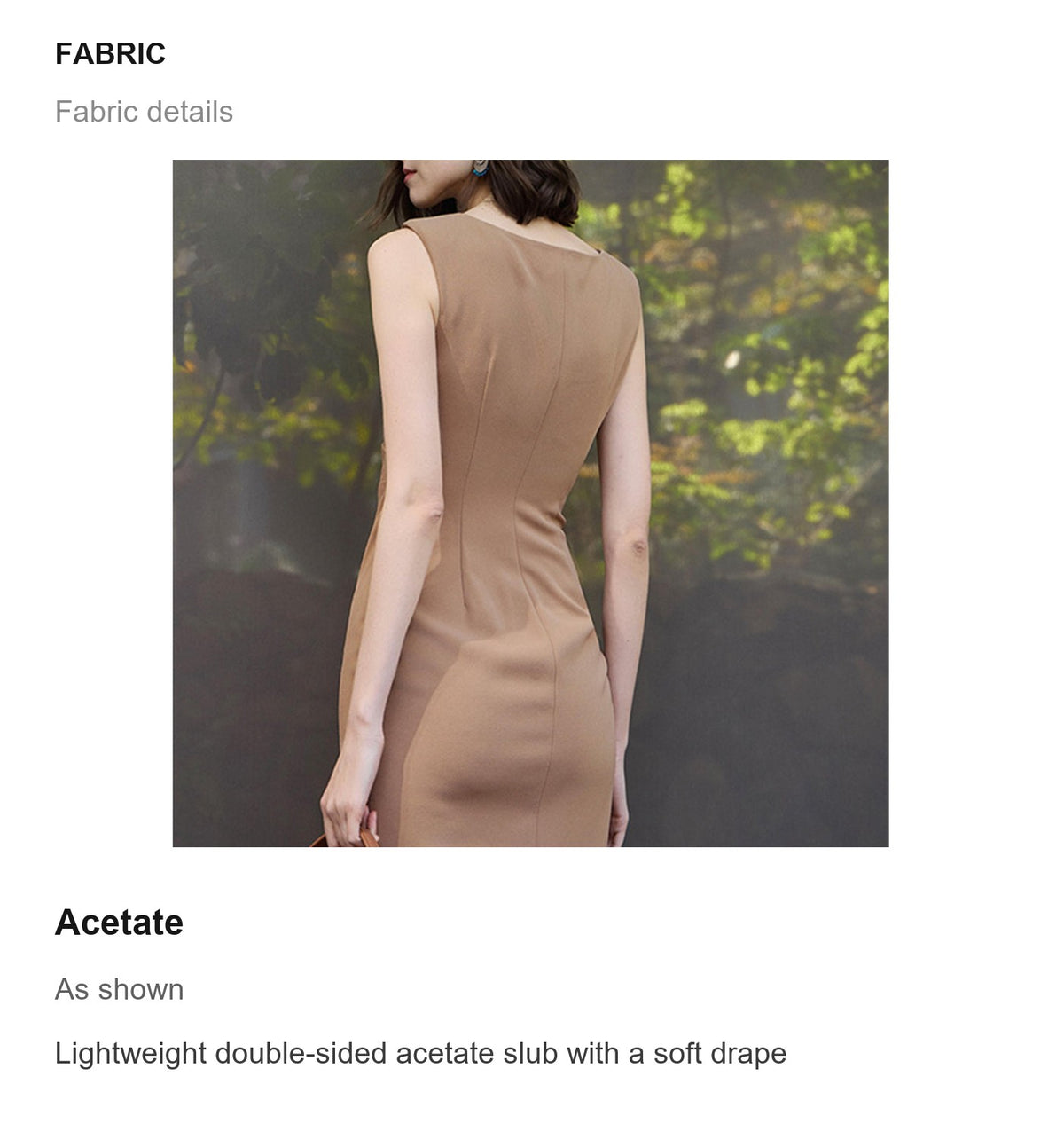 Fabric details