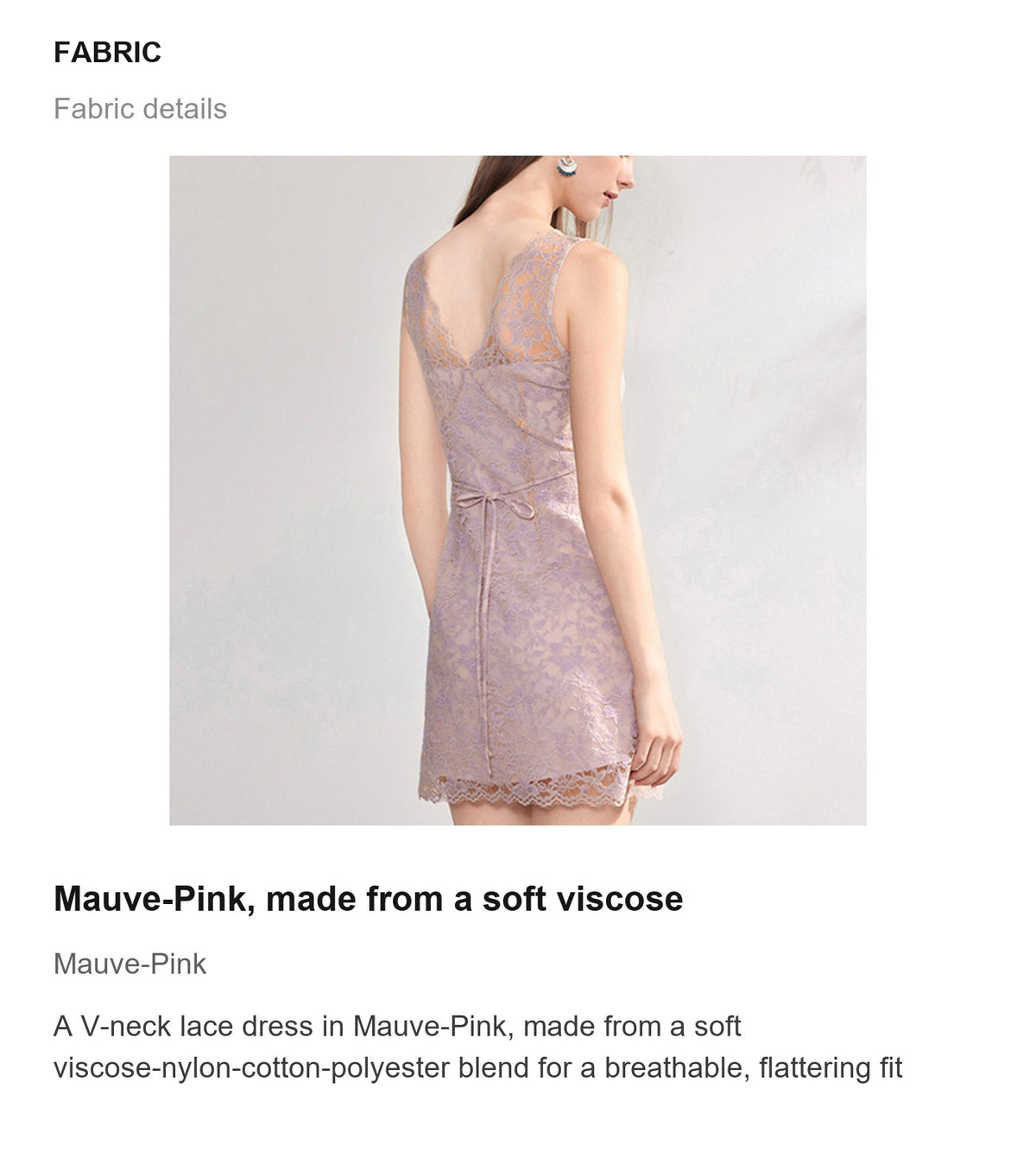 Fabric details