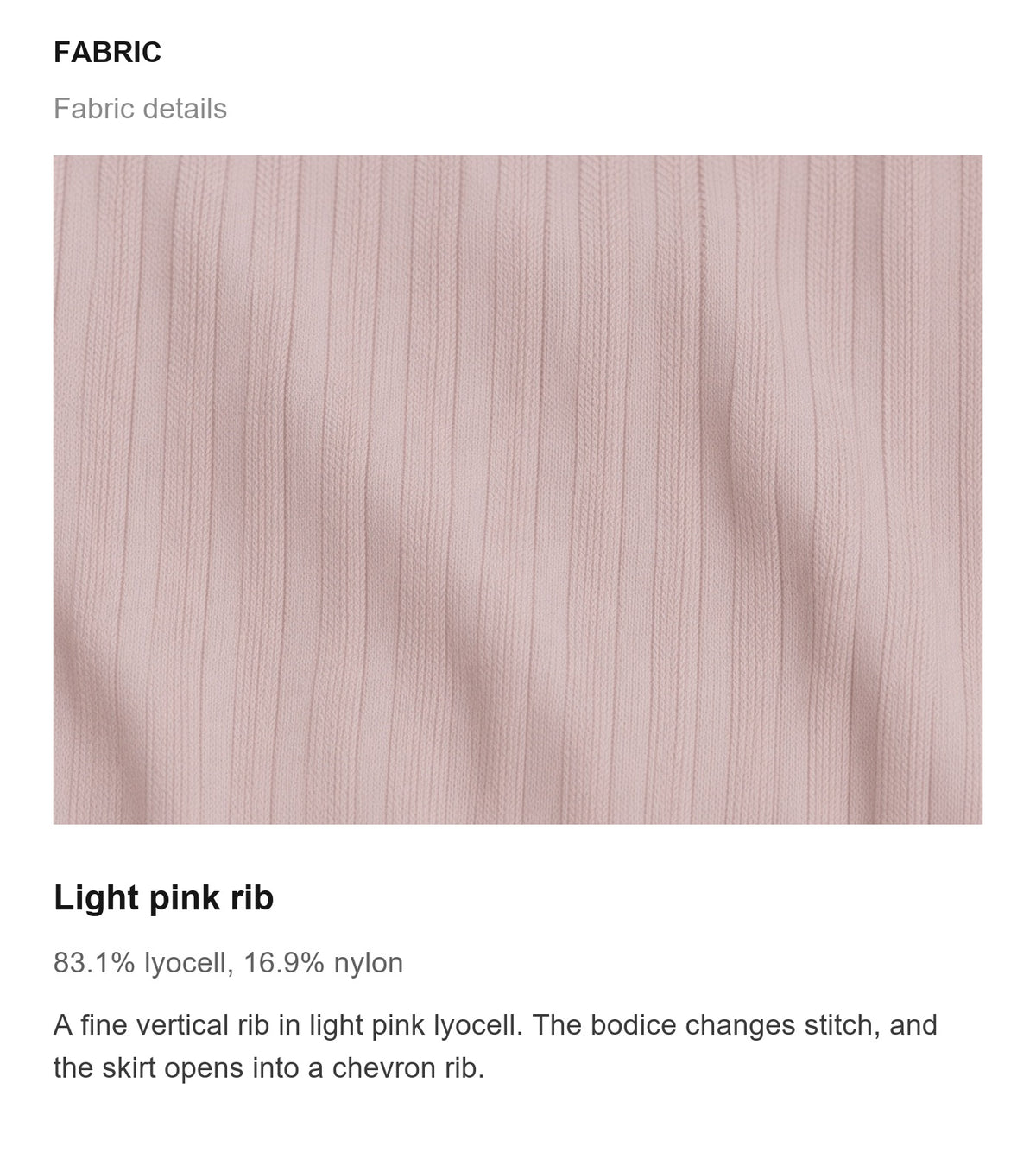 Fabric details