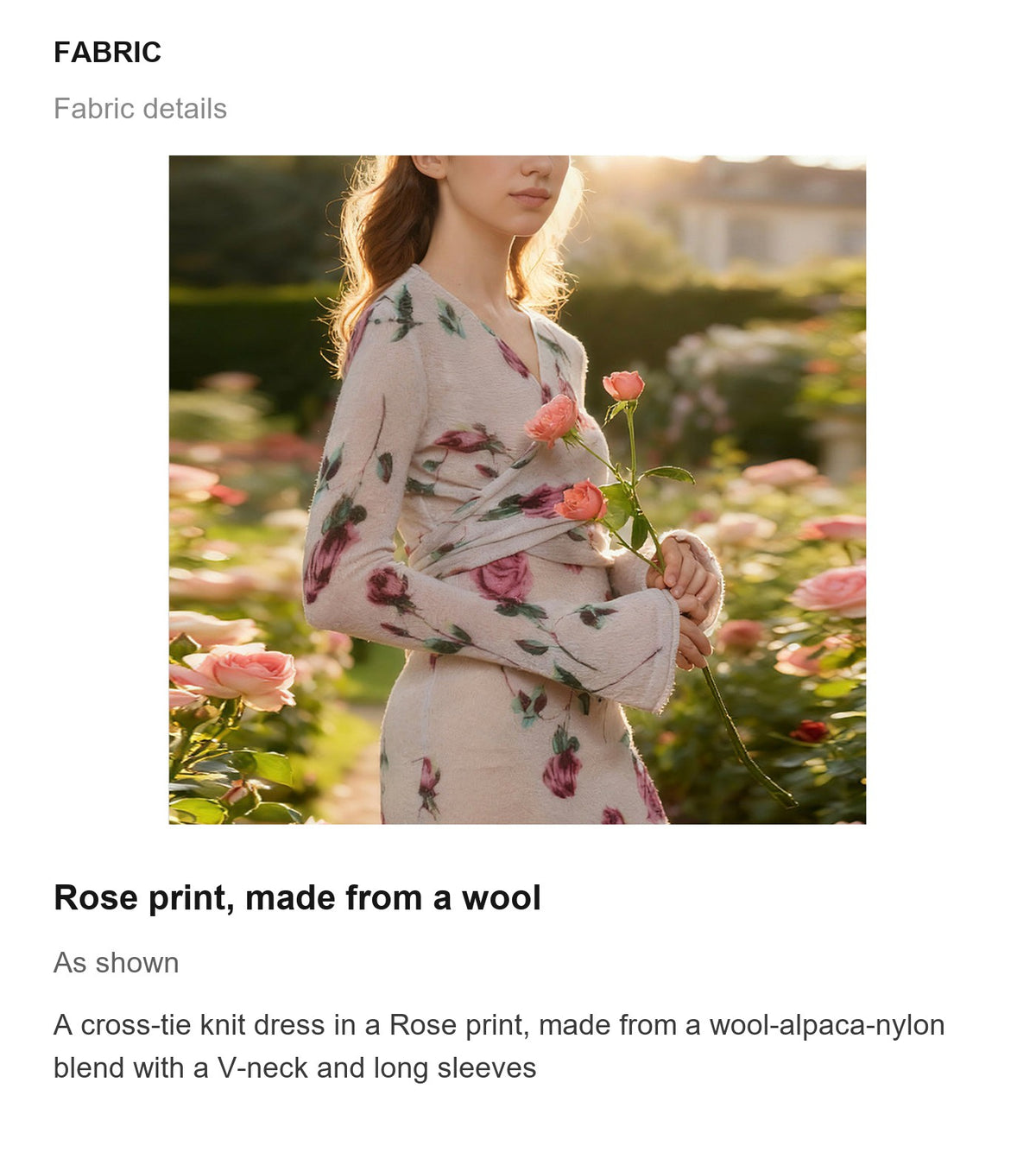 Fabric details