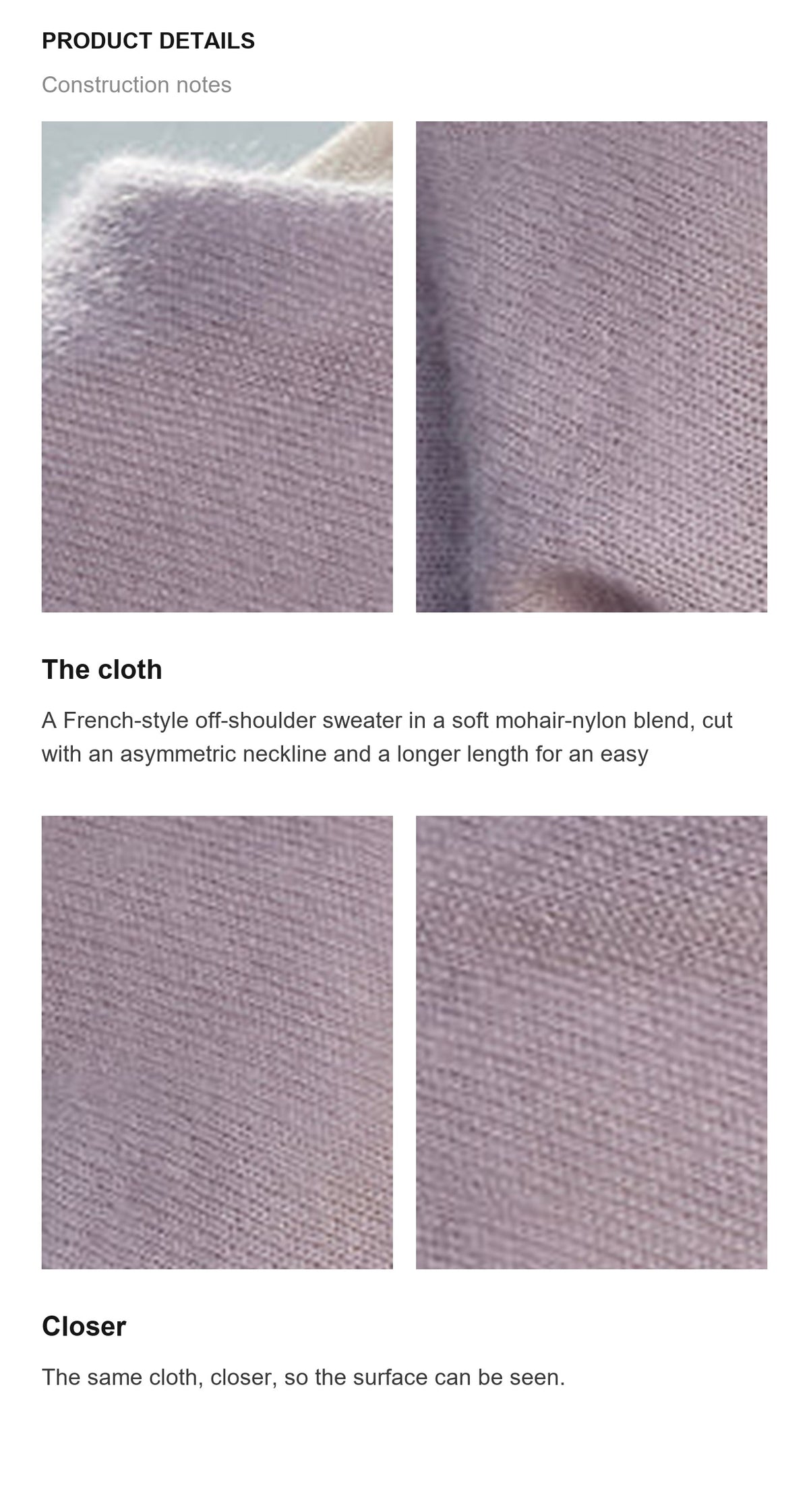 Product details