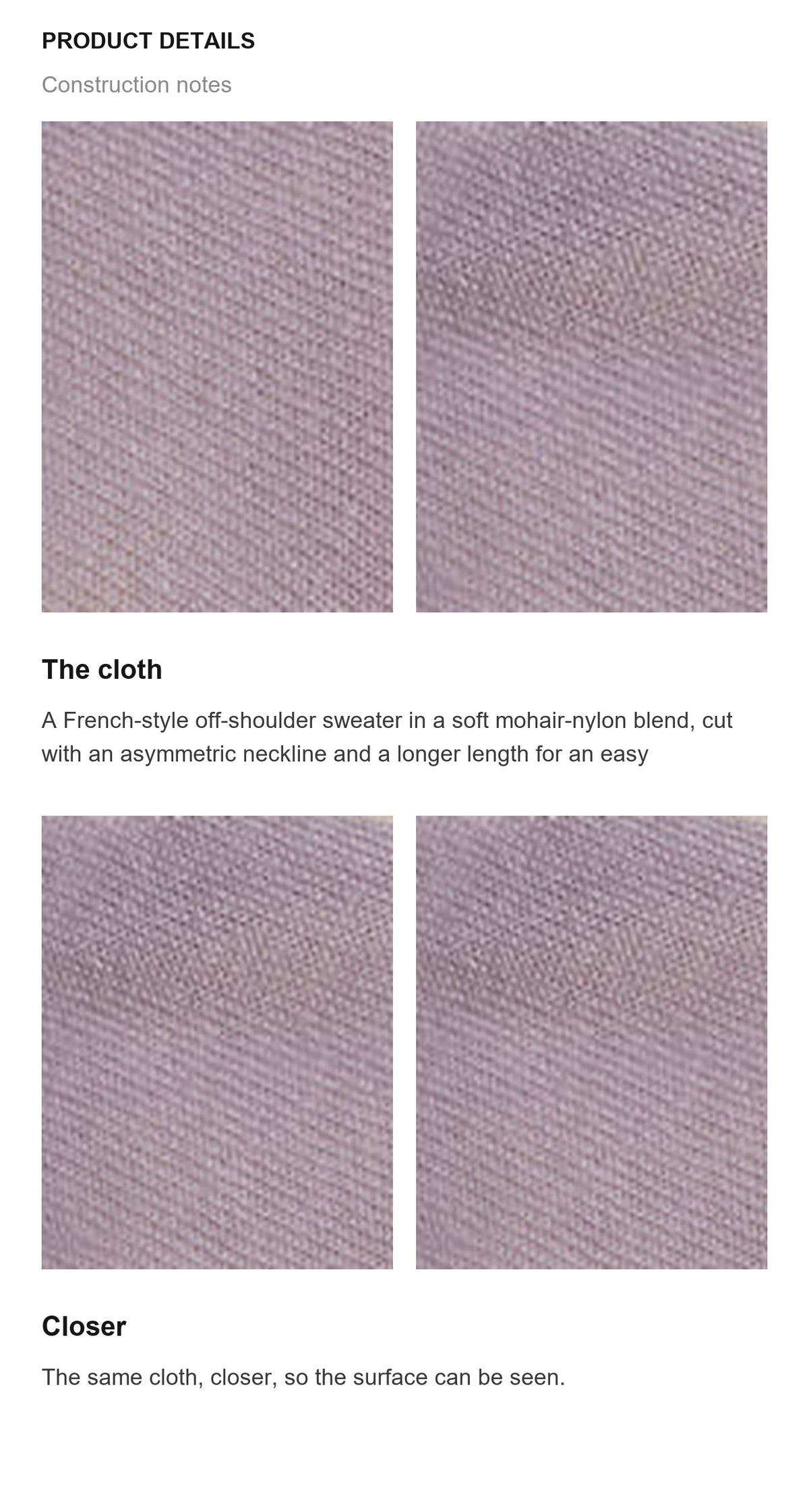 Product details