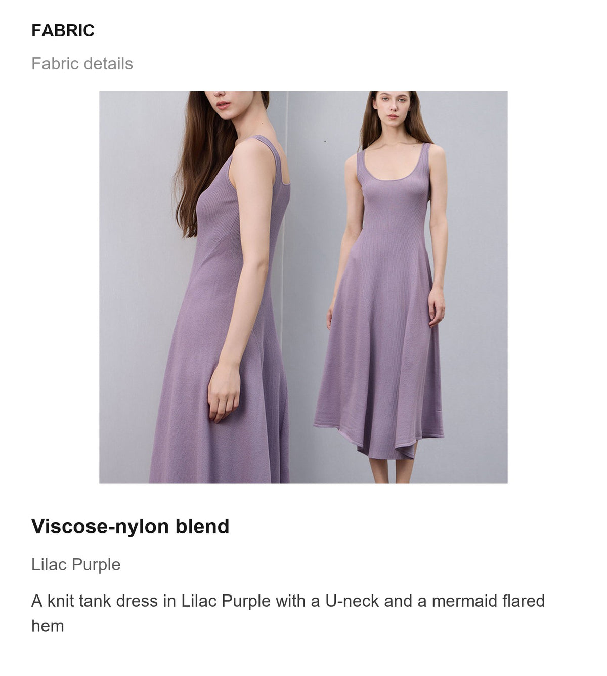 Fabric details