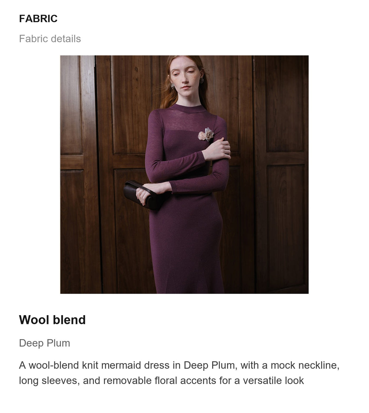 Fabric details