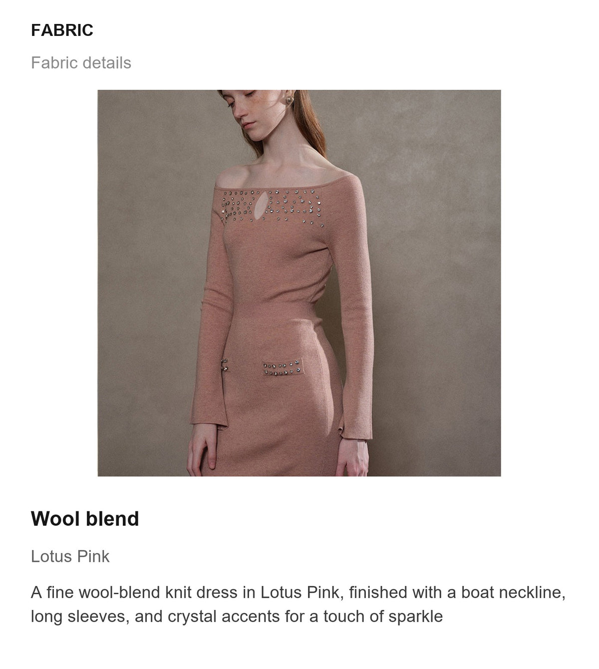 Fabric details