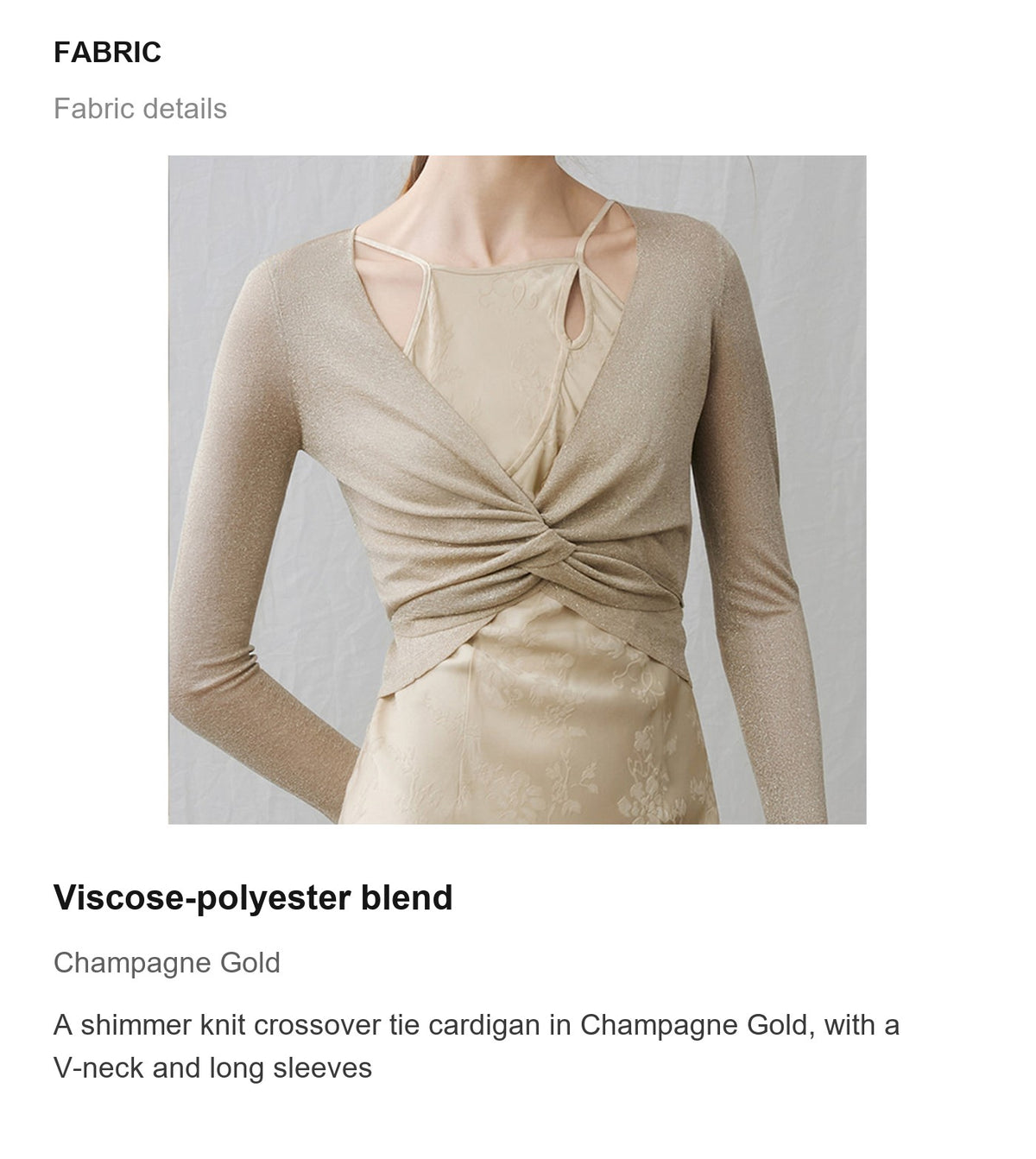 Fabric details
