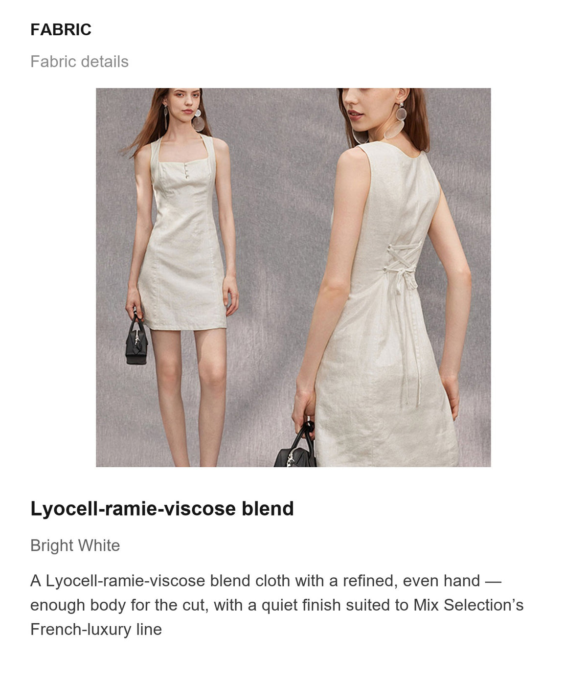 Fabric details