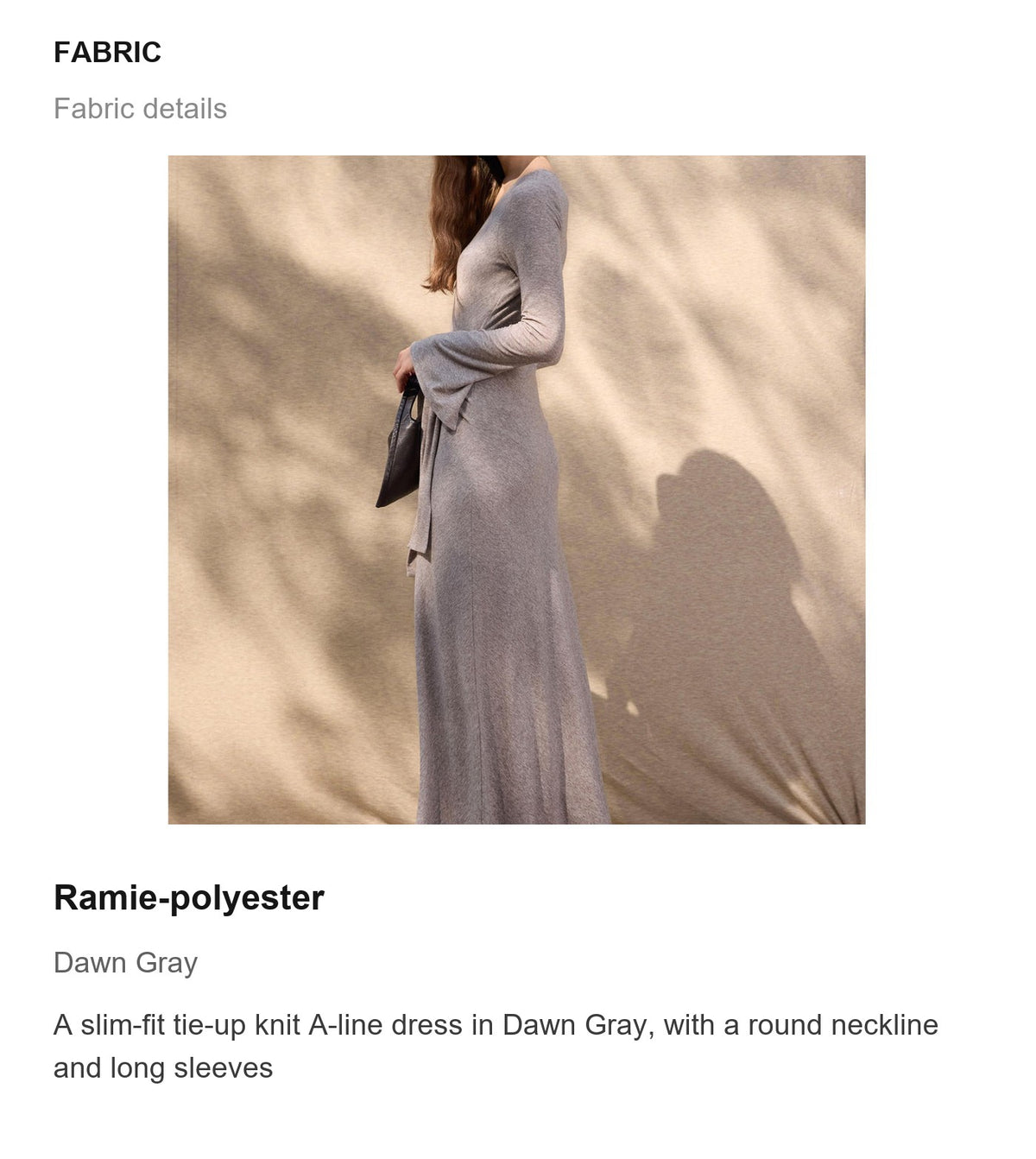 Fabric details