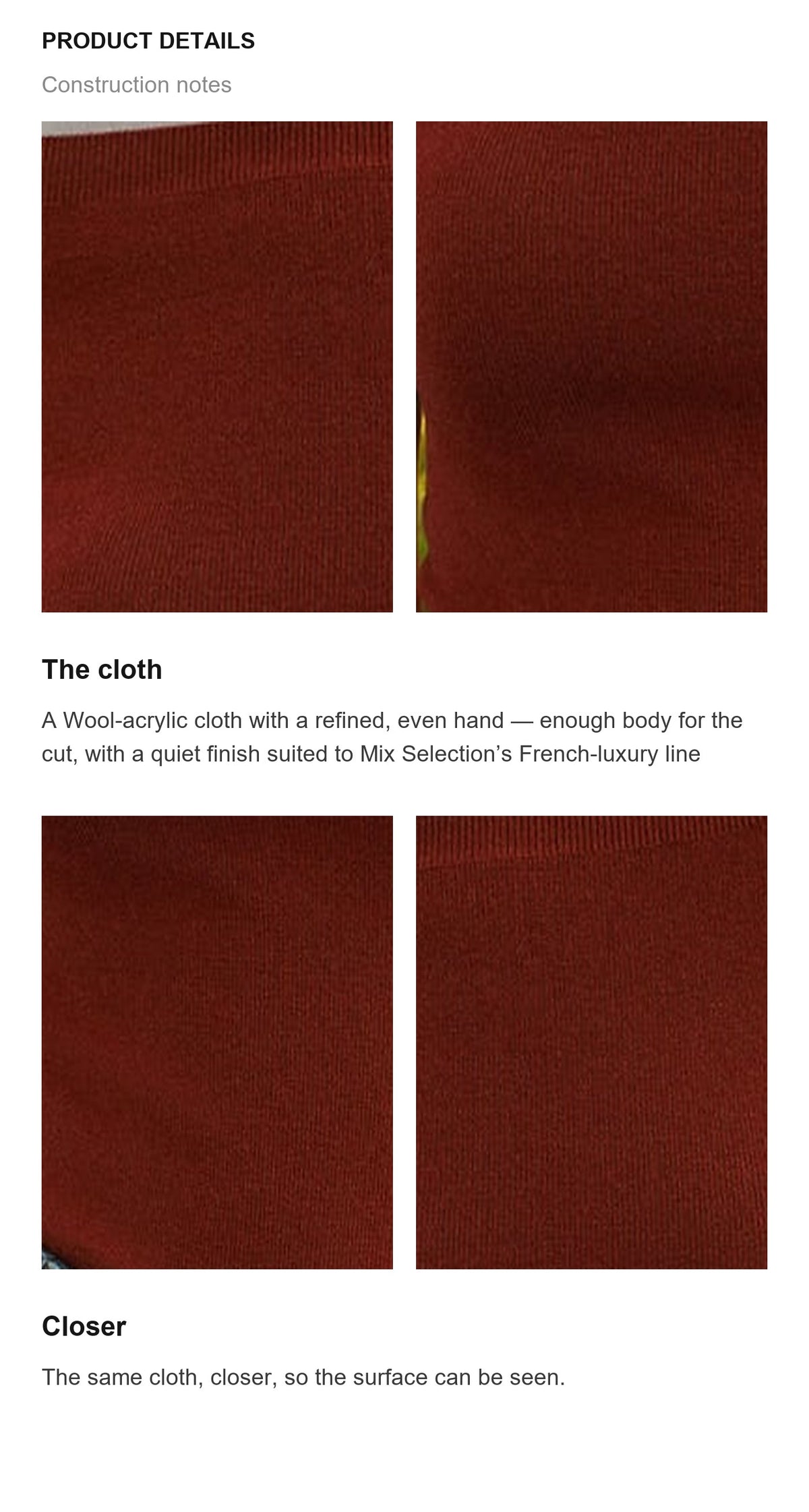 Product details