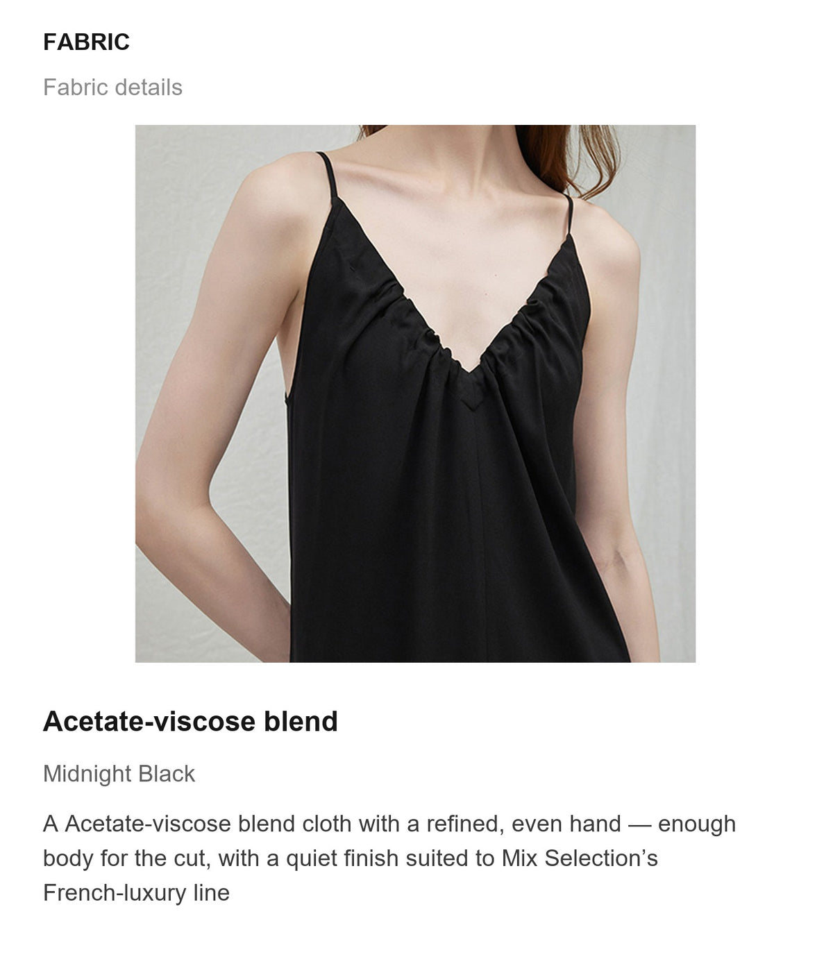 Fabric details