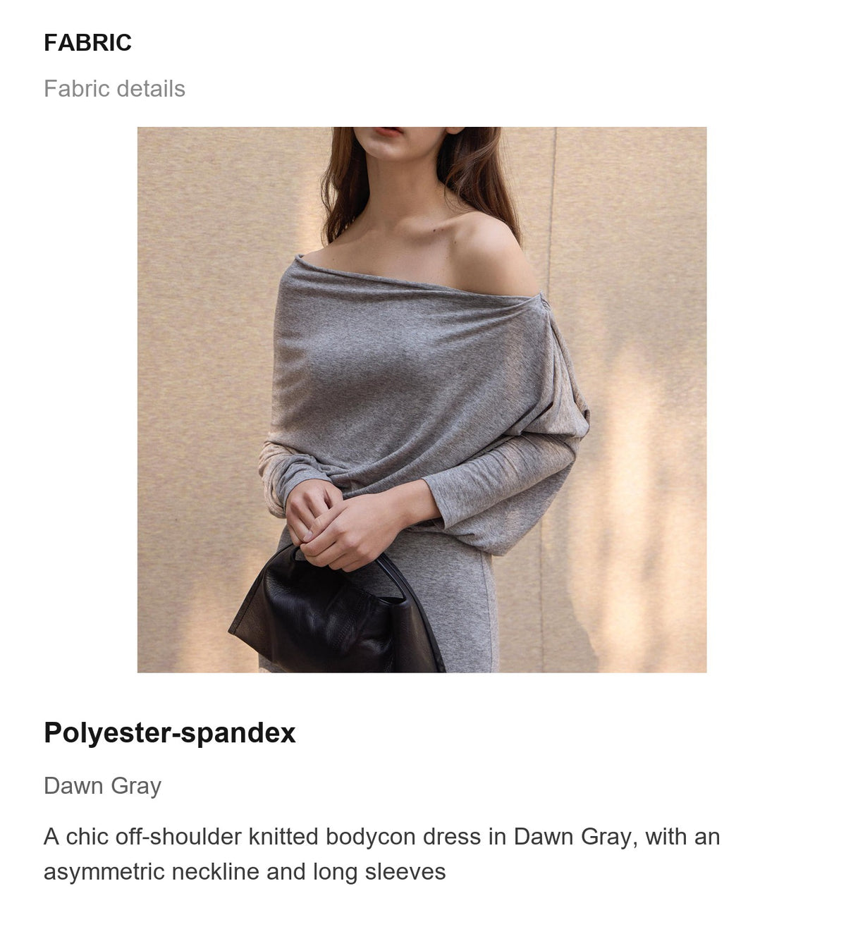 Fabric details