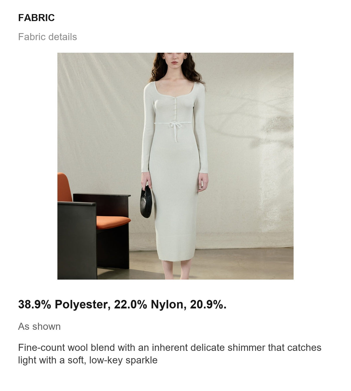 Fabric details