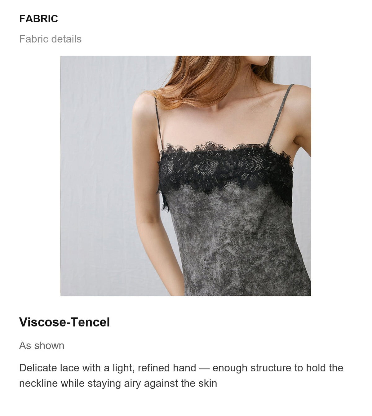Fabric details