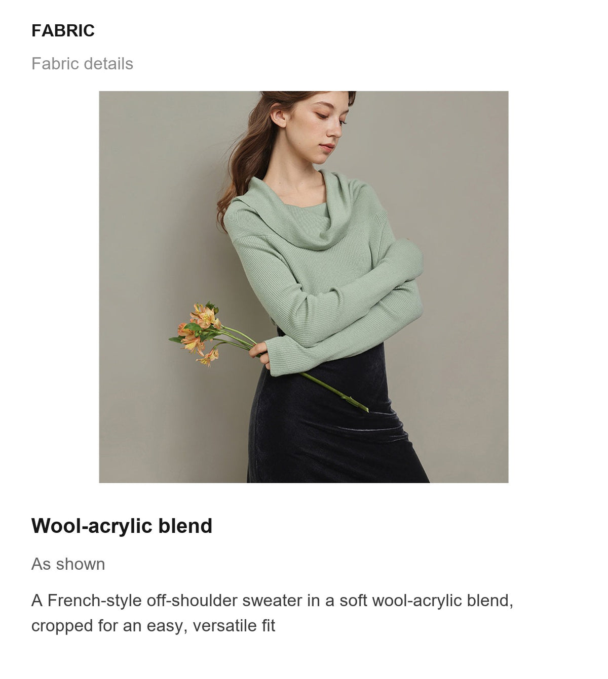 Fabric details