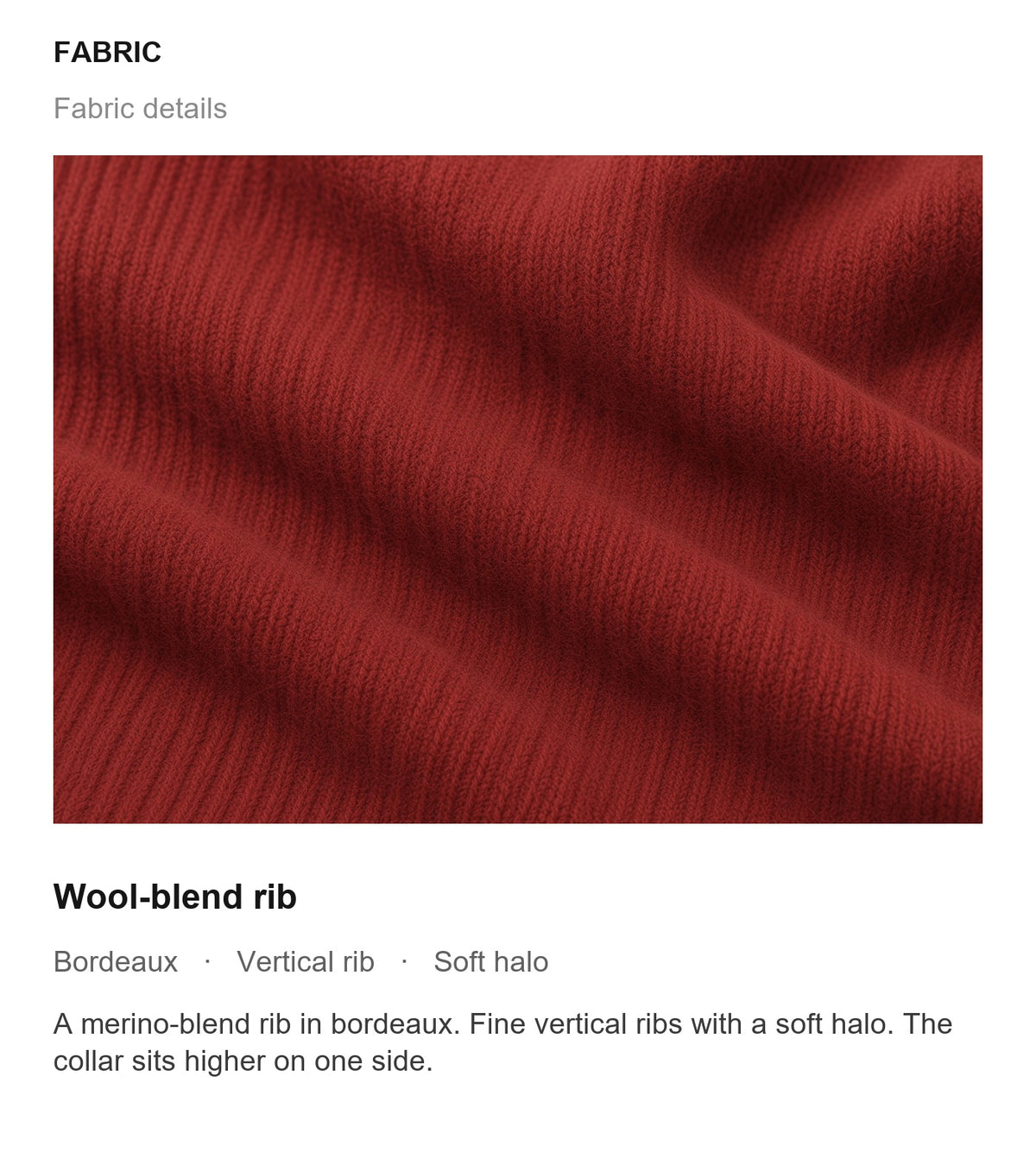 Fabric details