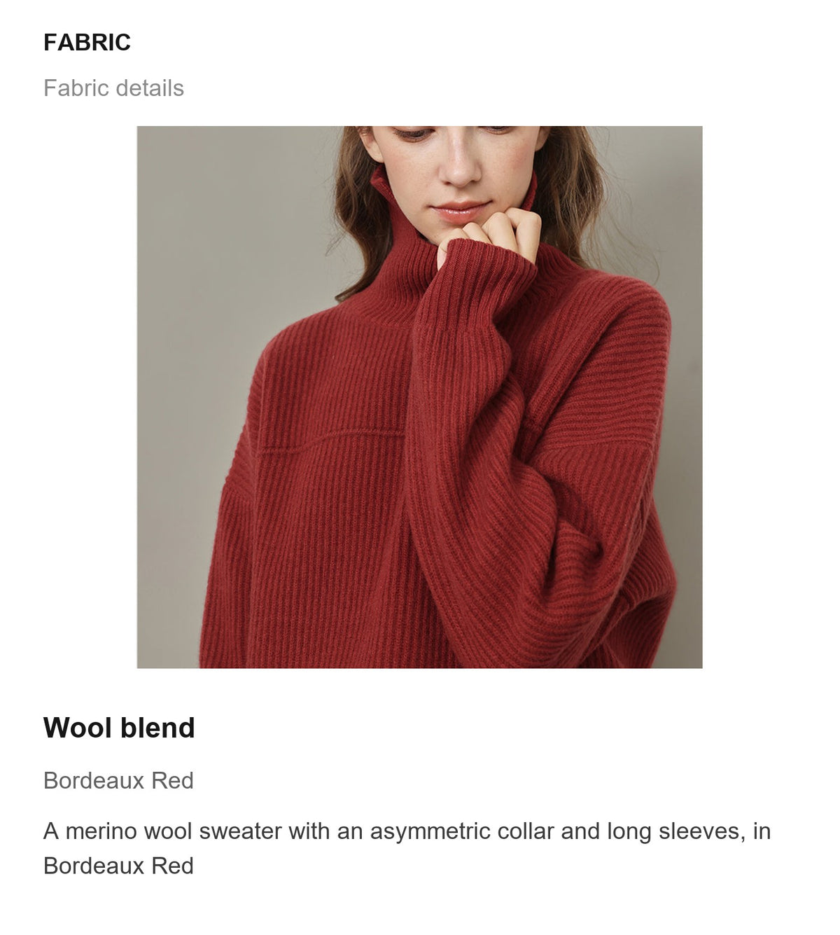 Fabric details