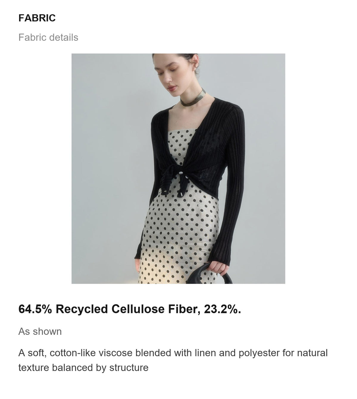 Fabric details