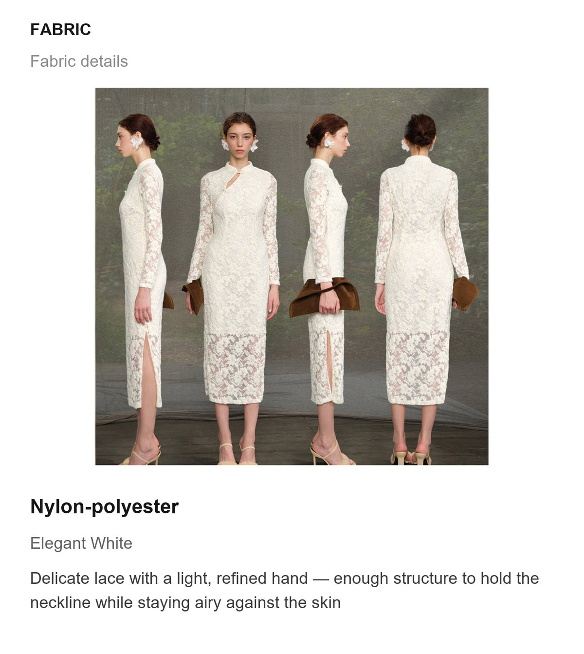 Fabric details